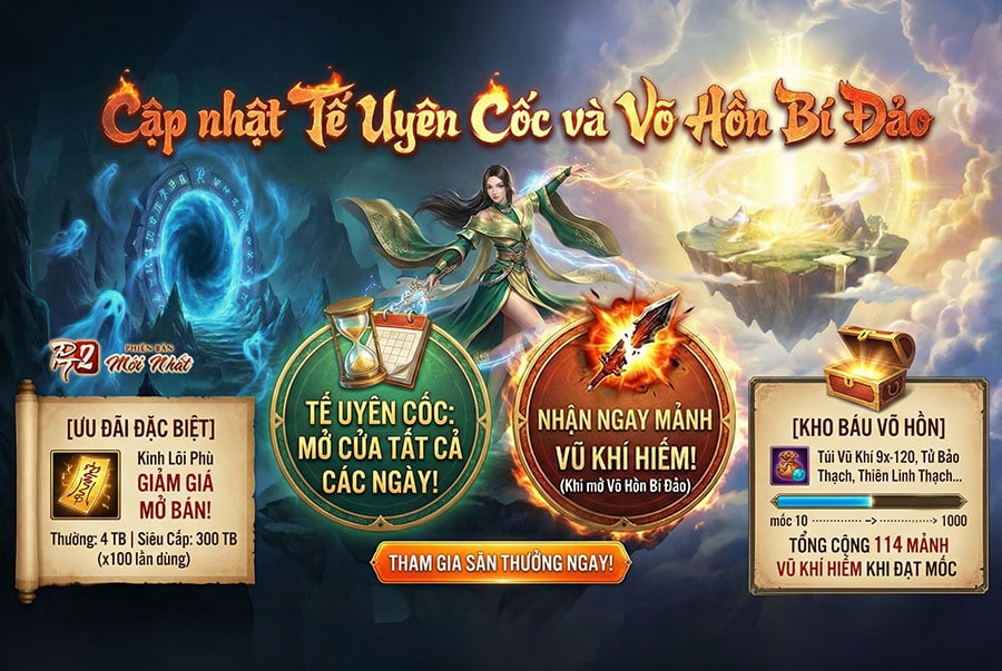 🌟 [THÔNG BÁO CẬP NHẬT SIÊU HOT - TẾ UYÊN CỐC ] – PT2 HTG 🌟